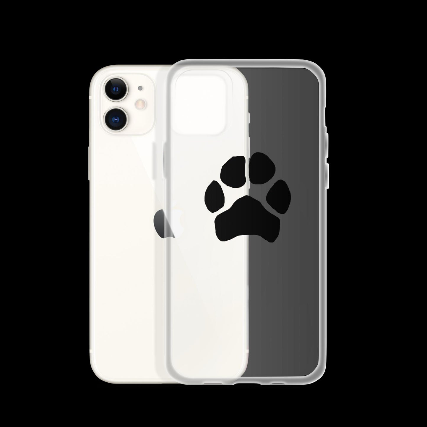 Personalized Paw Print iPhone Case