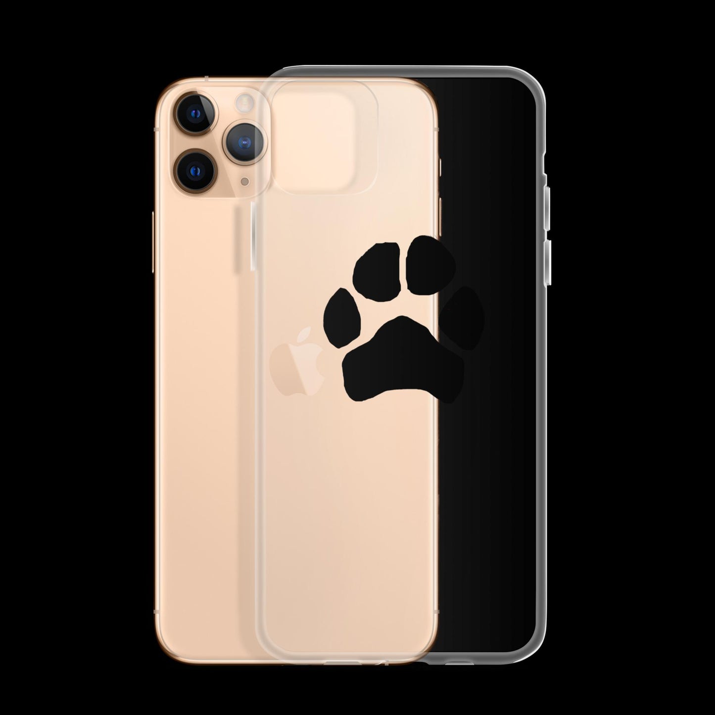 Personalized Paw Print iPhone Case