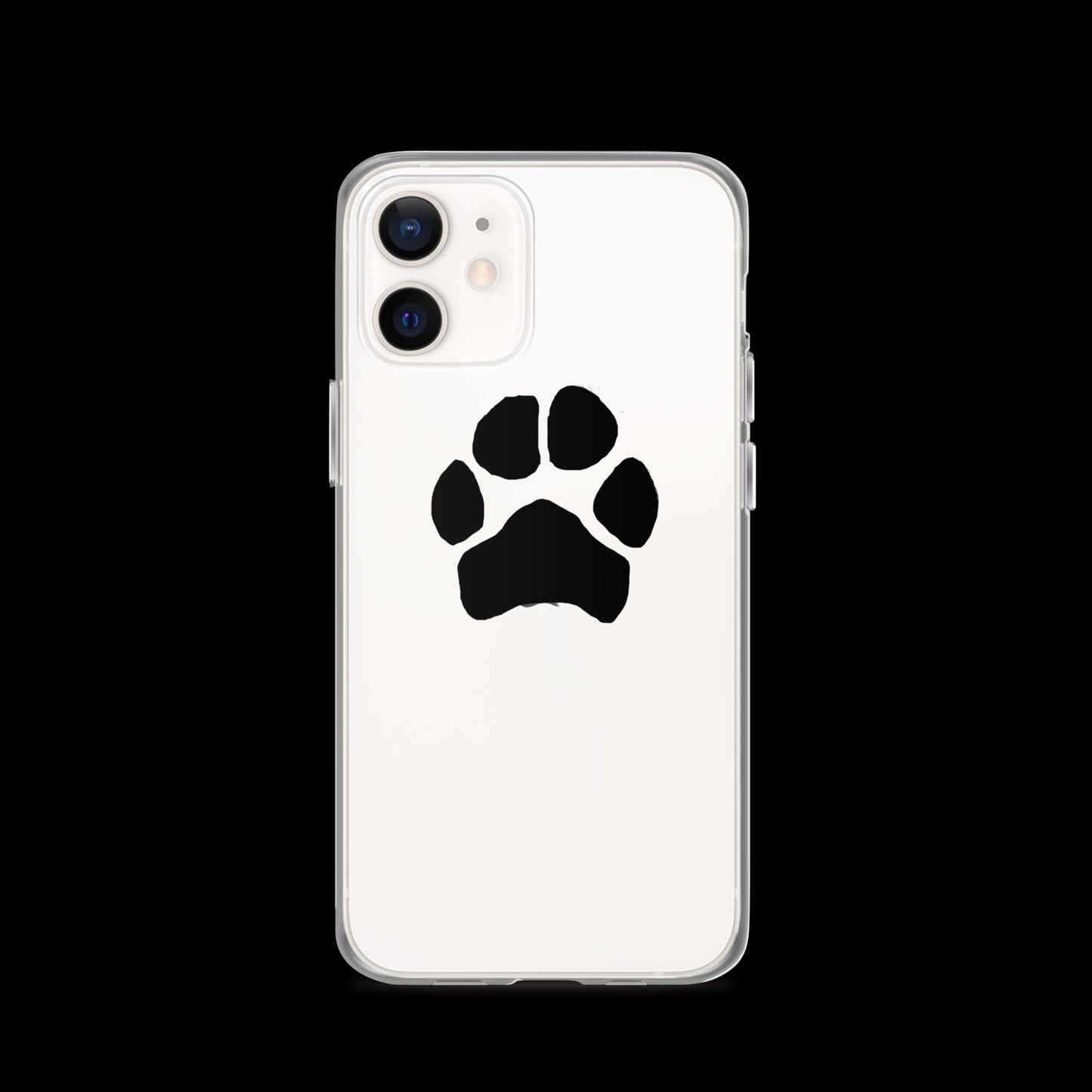 Personalized Paw Print iPhone Case