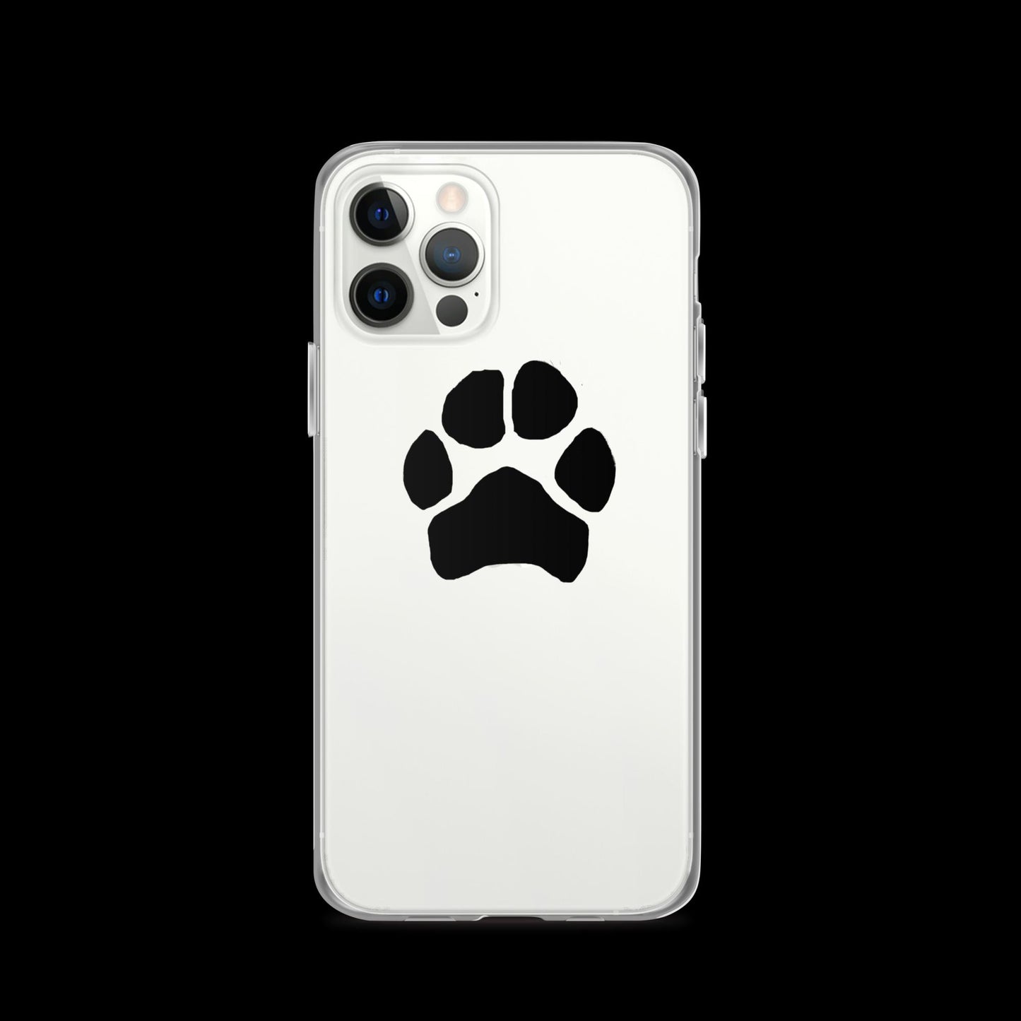 Personalized Paw Print iPhone Case