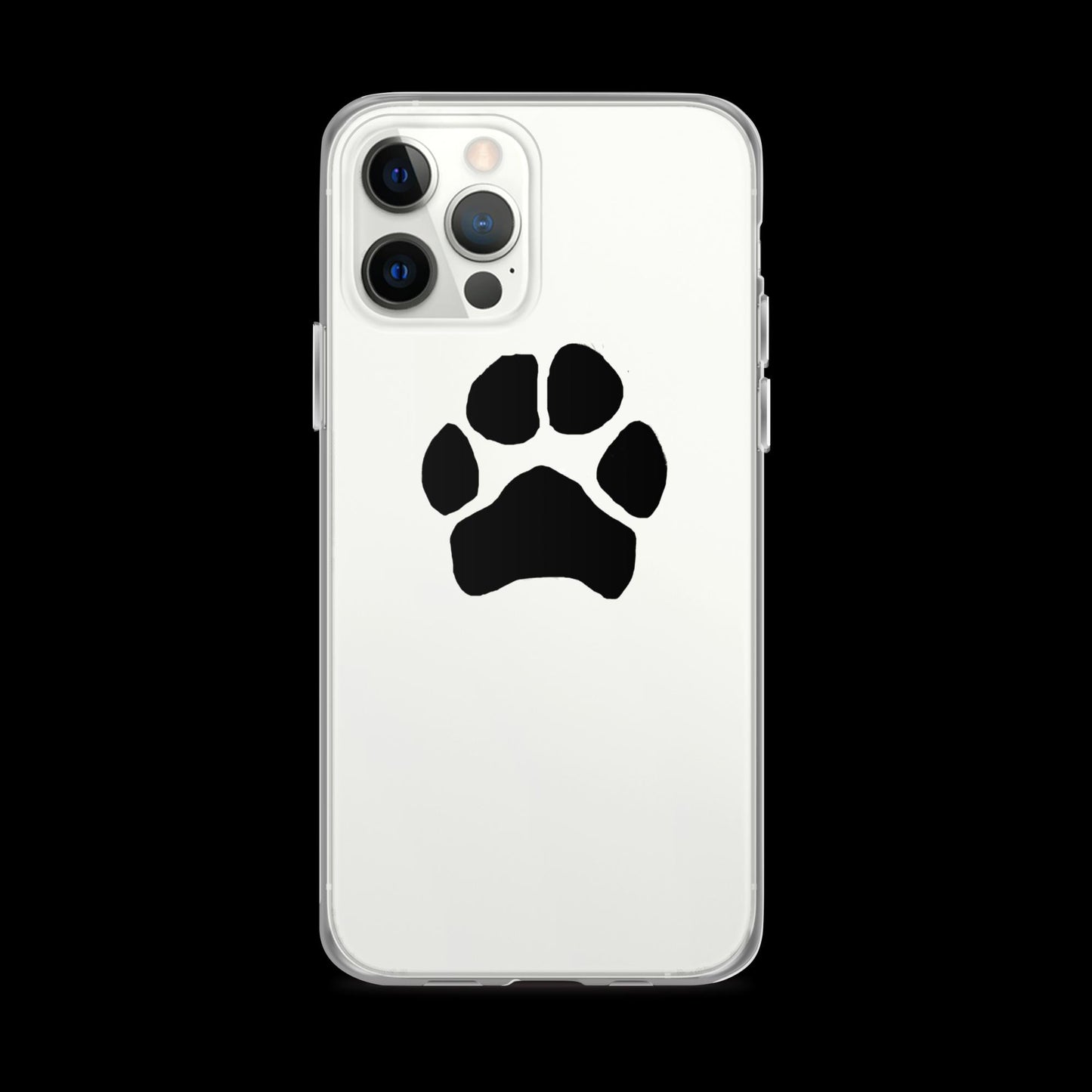 Personalized Paw Print iPhone Case