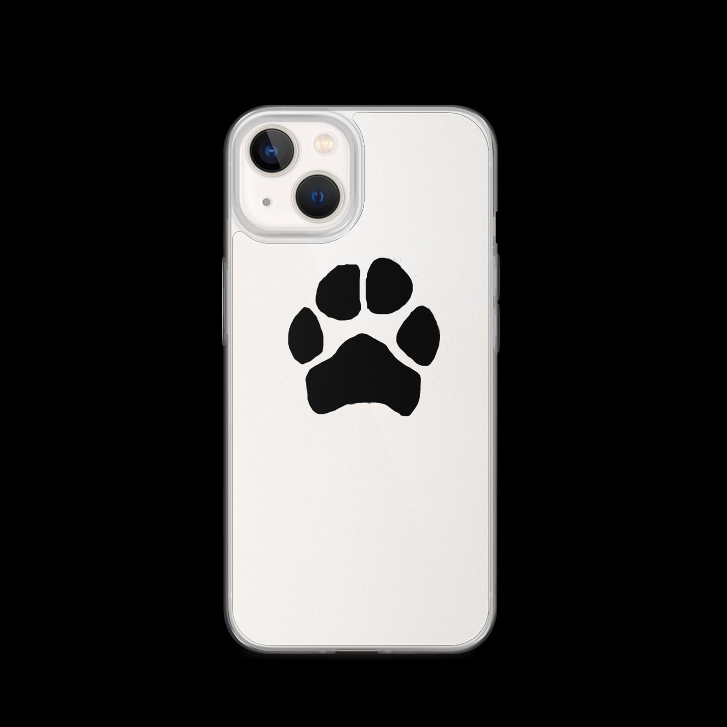 Personalized Paw Print iPhone Case