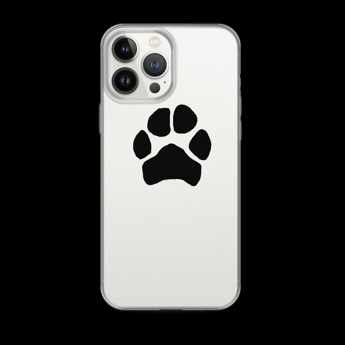 Personalized Paw Print iPhone Case