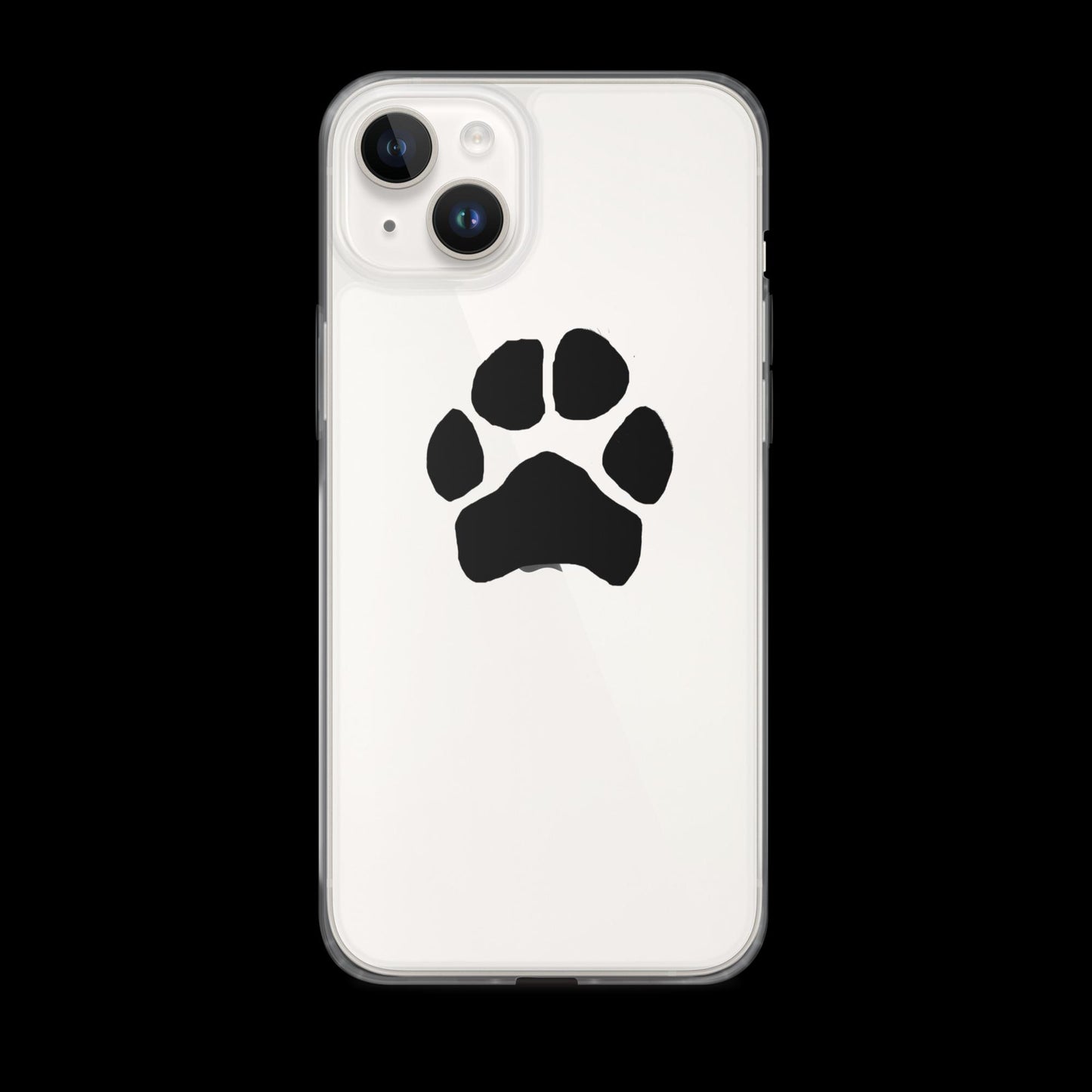 Personalized Paw Print iPhone Case