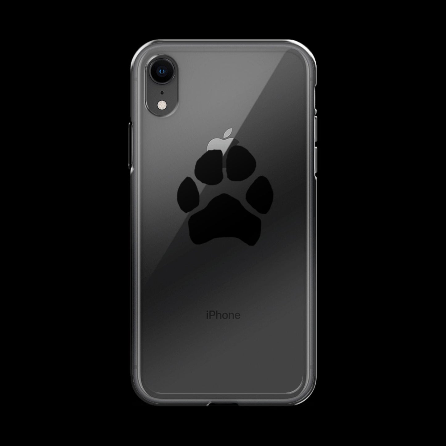 Personalized Paw Print iPhone Case