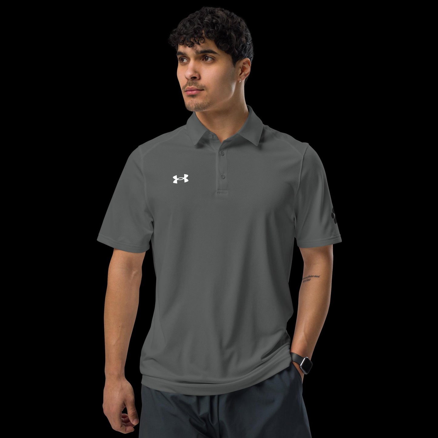 Customized Paw Print Golf Polo