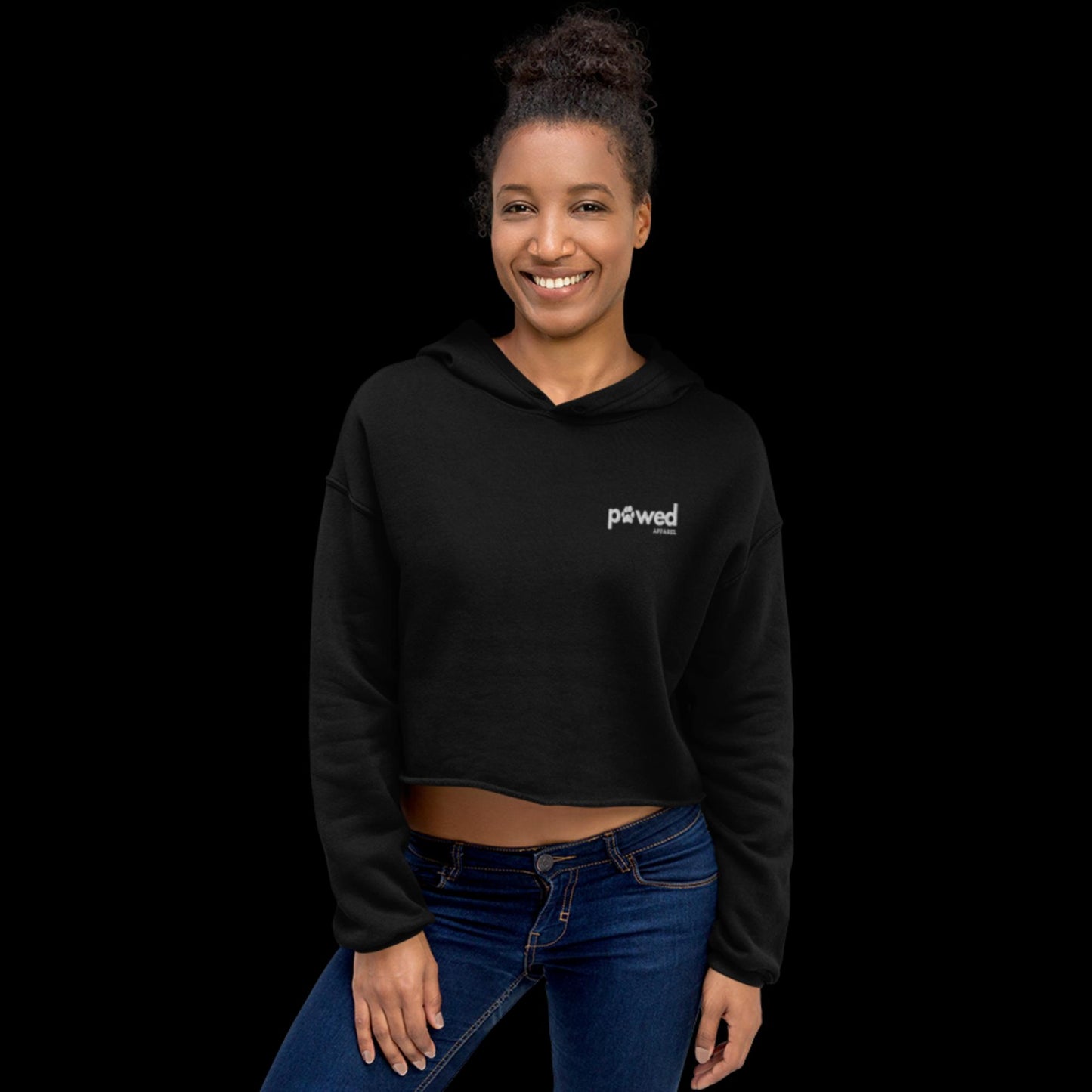 Pawed Apparel Crop Hoodie