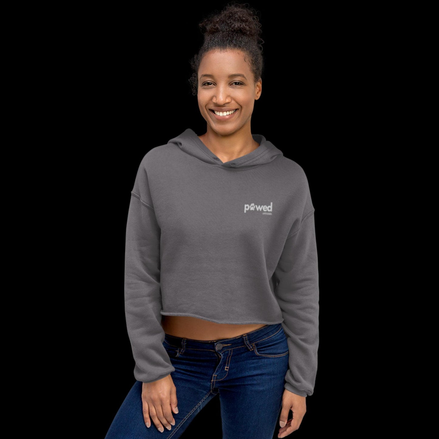 Pawed Apparel Crop Hoodie