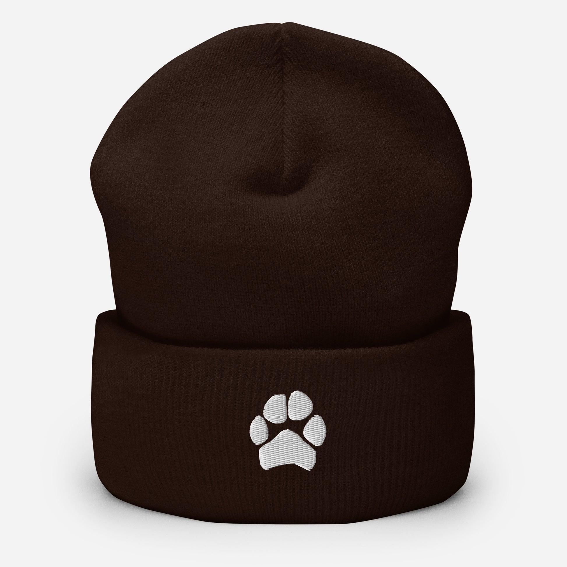 Pawprint beanie, stylish beanie, personalized sweatshirt, tailgate clothes, customized beanie