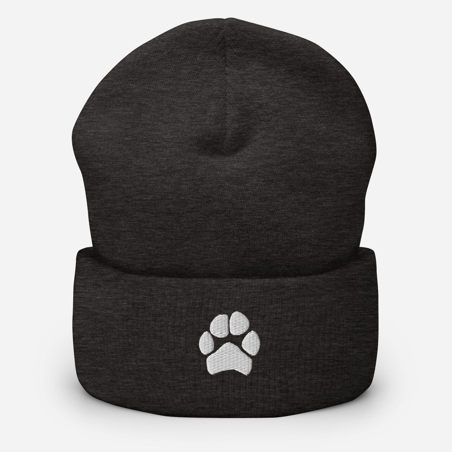 Pawprint beanie, stylish beanie, personalized sweatshirt, tailgate clothes, customized beanie