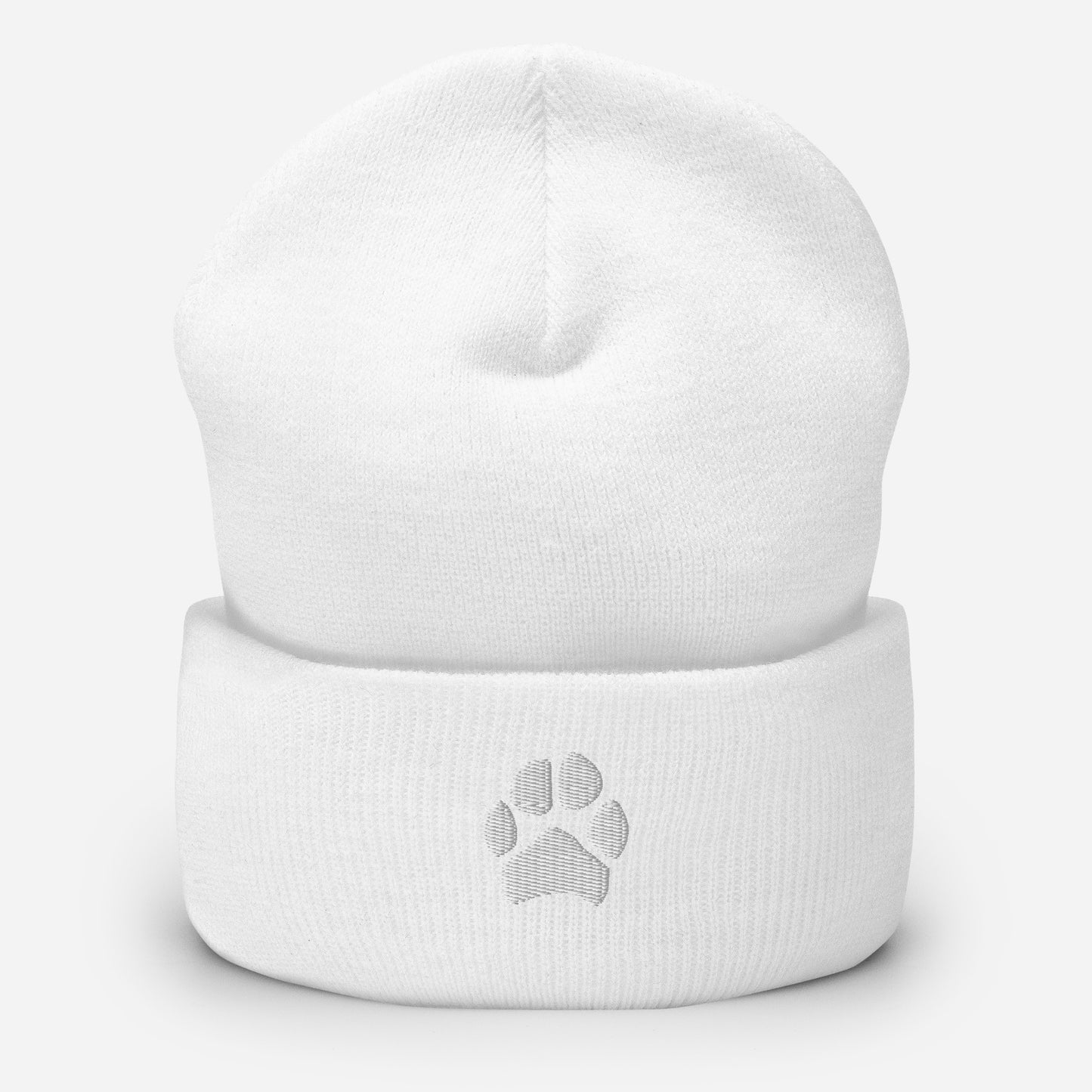 Pawprint beanie, stylish beanie, personalized sweatshirt, tailgate clothes, customized beanie